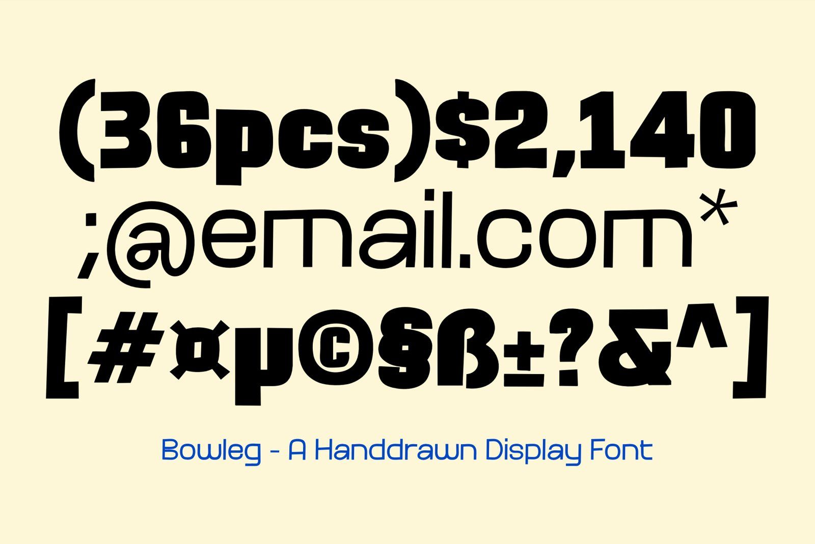 Bowleg – Hand Drawn Display Font — image 15