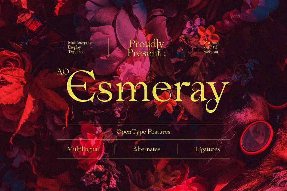 AO Esmeray - Classy Display Serif
