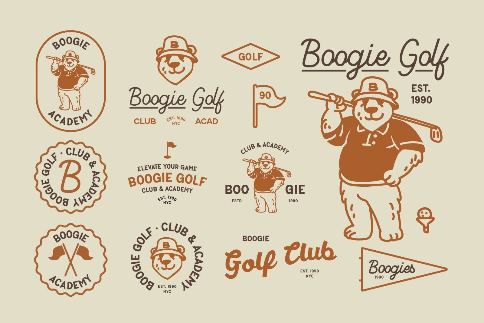 Animals Golf Mascot Bundle — image 3