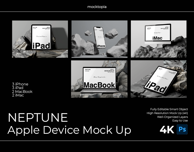 Neptune Apple Device Mockups