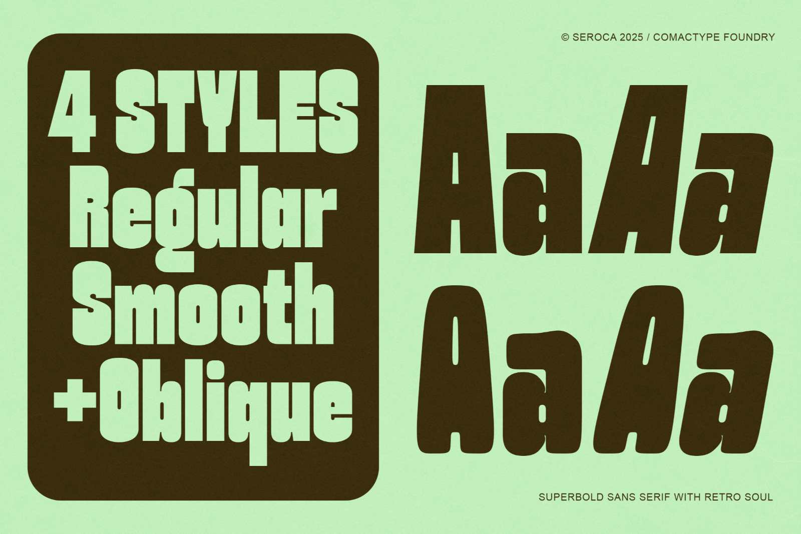 Seroca - A Funky Sans Serif — image 2