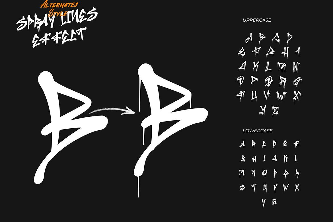 Marker Queen - Graffiti Font