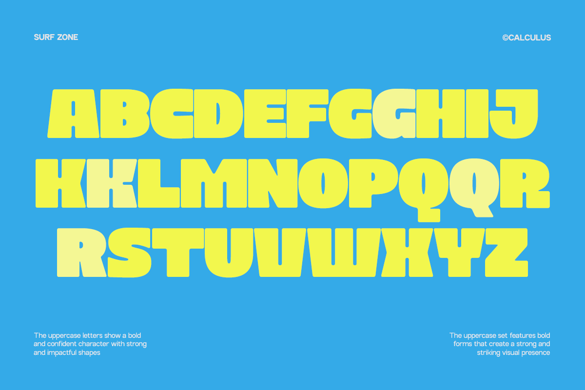 CC Surf Zone - Rounded Bold Display — image 2