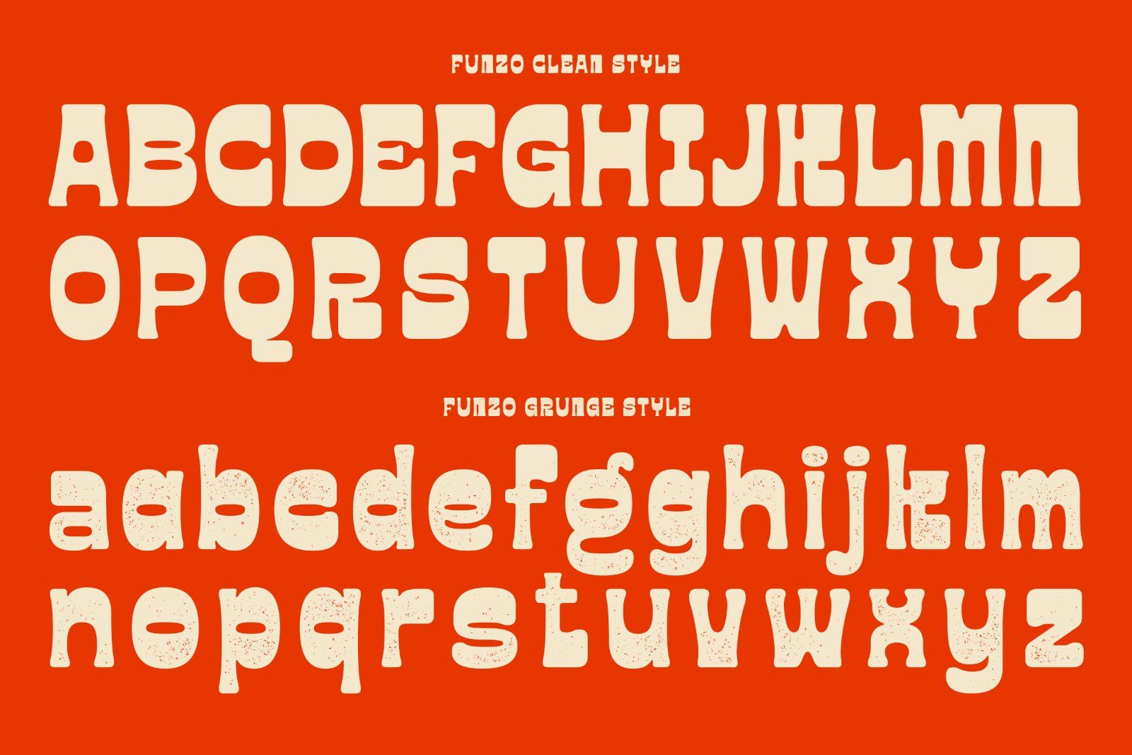Funzo Font - Funky Bold Display — image 2