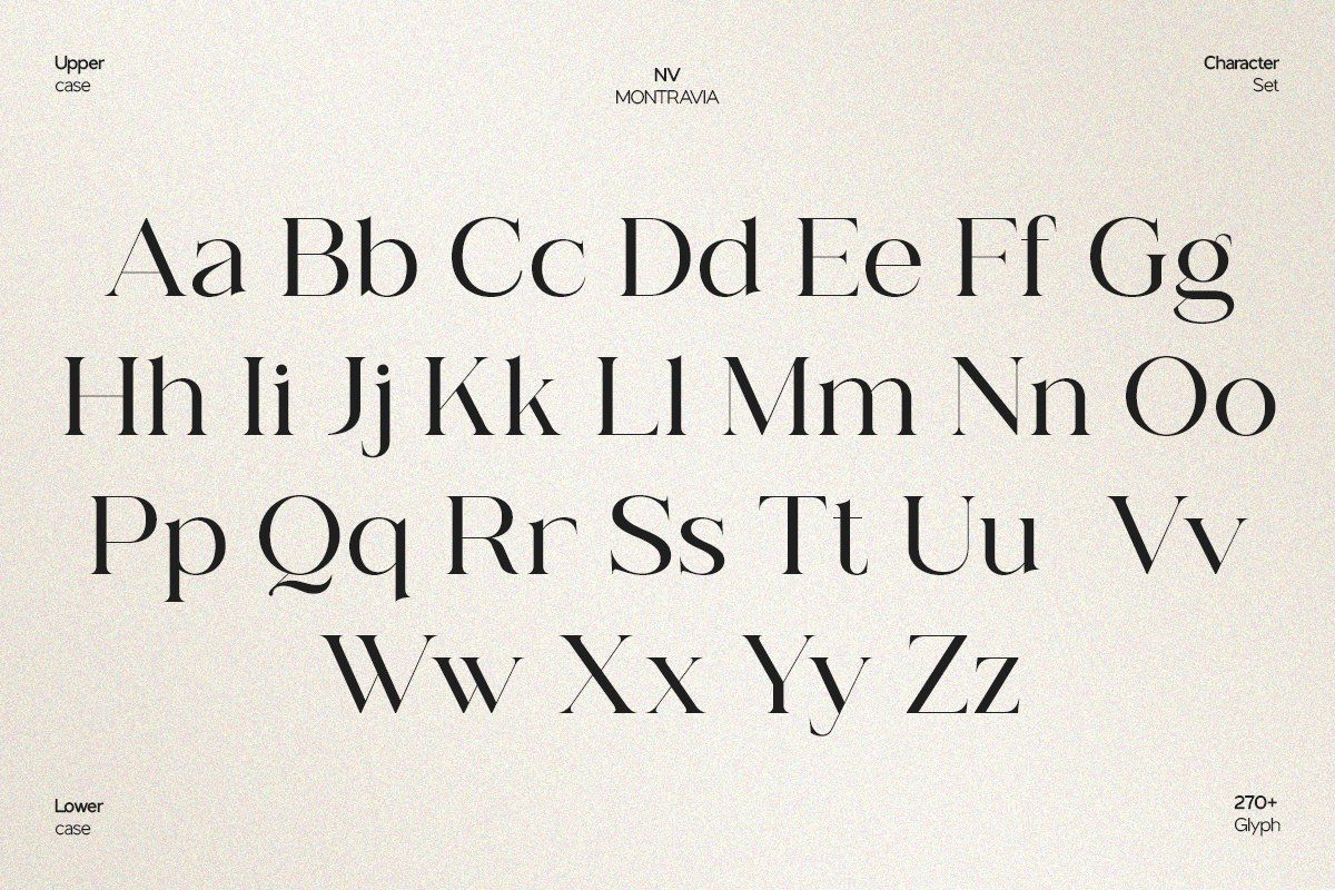 NV Montravia – Elegant Serif Font Family — image 2