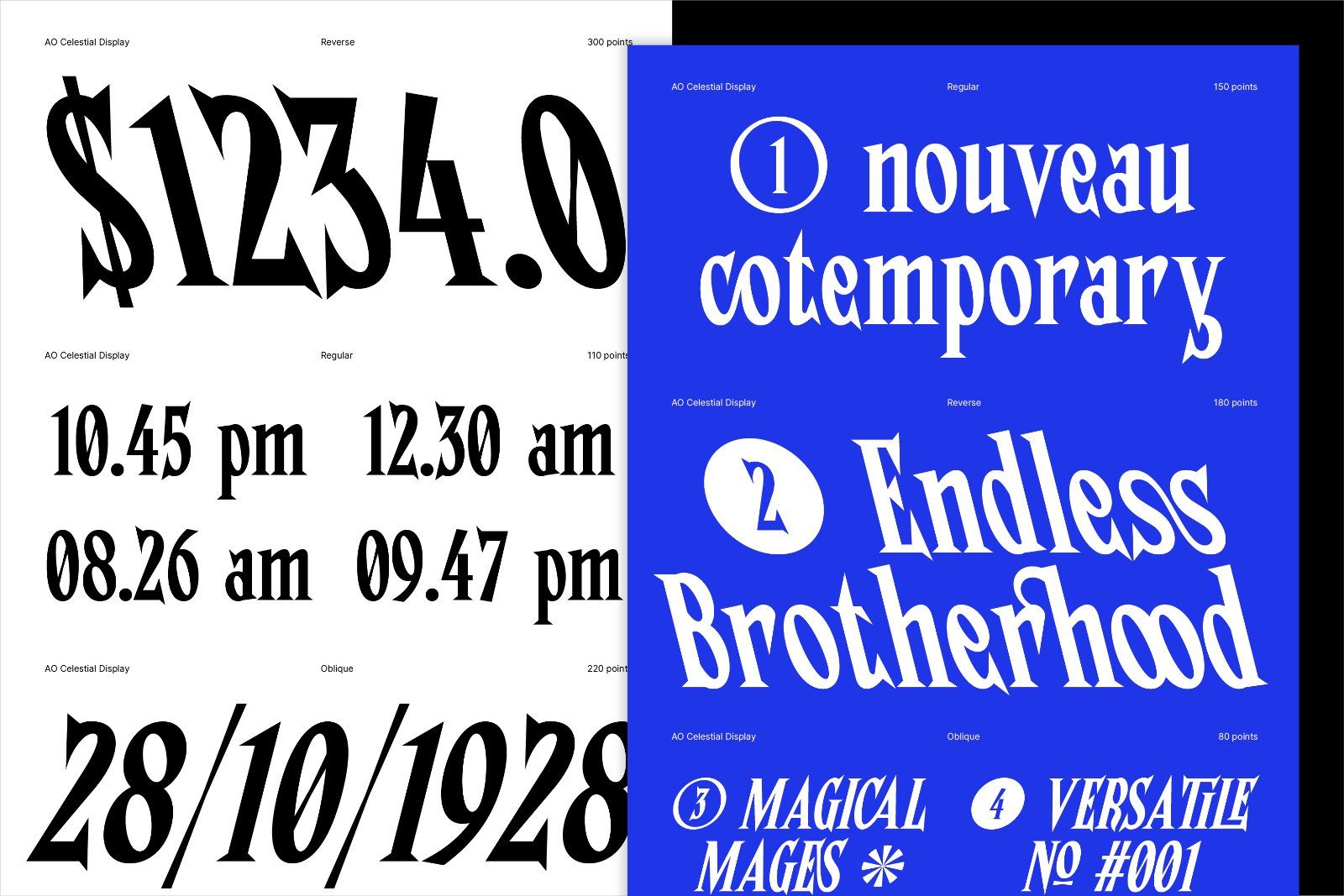 AO Celestial -  Stylish Display Font — image 20