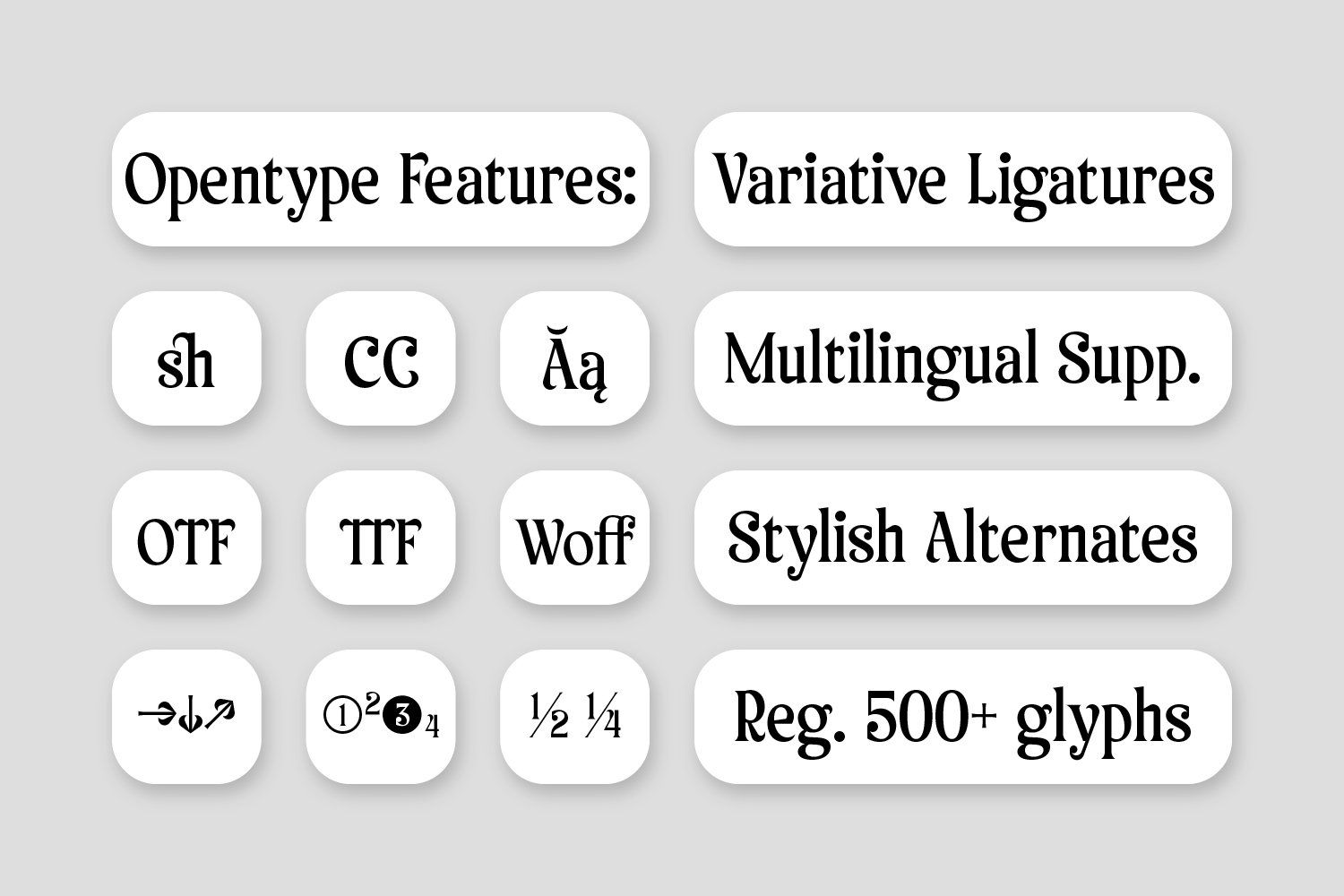 AO Tenko - Stylish Display Typeface — image 2