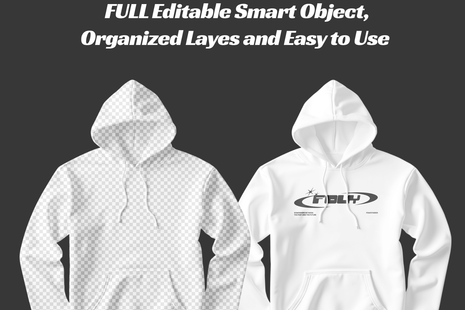 Folk Hoodie Mockup Bundle