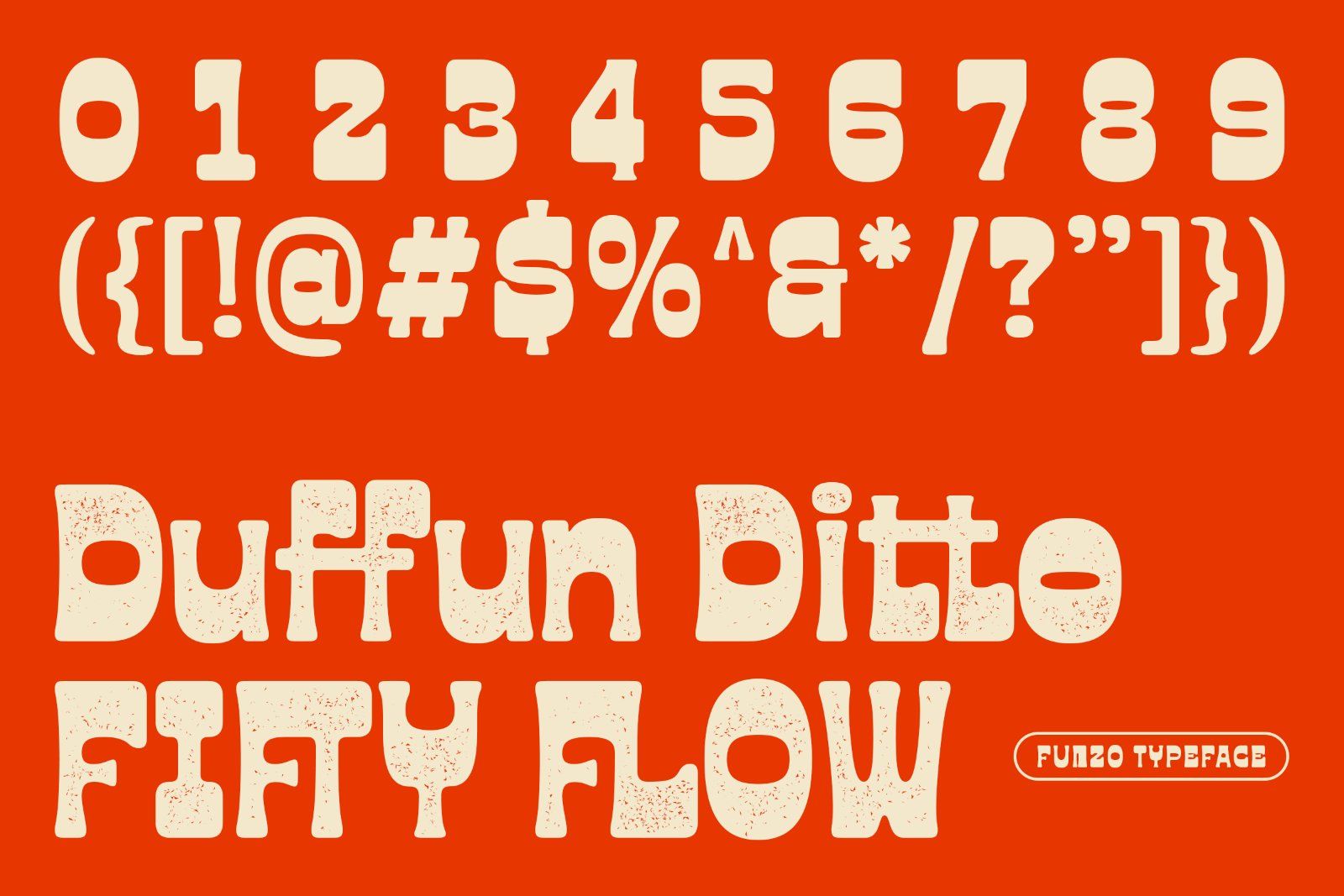 Funzo Font - Funky Bold Display — image 3