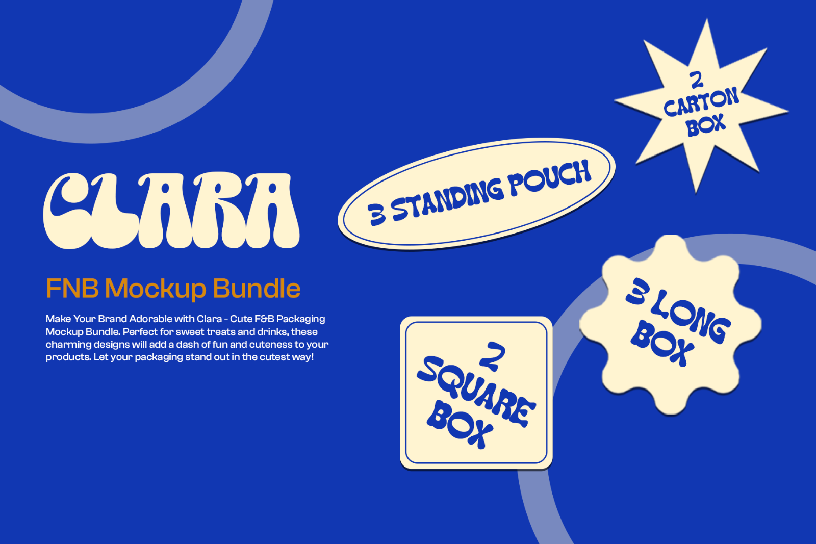 Clara FNB Packaging Mockup Bundle