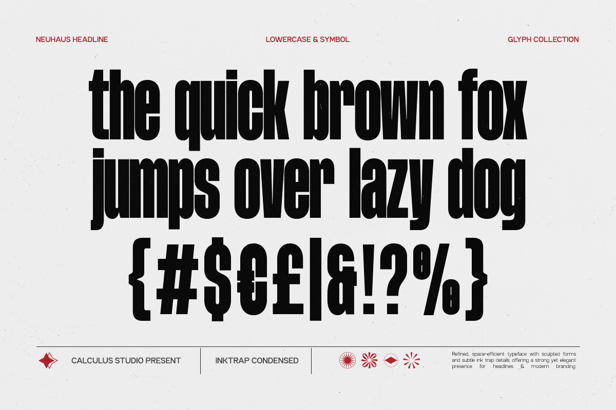 CC Neuhaus Headline — Modern Bold Condensed — image 3