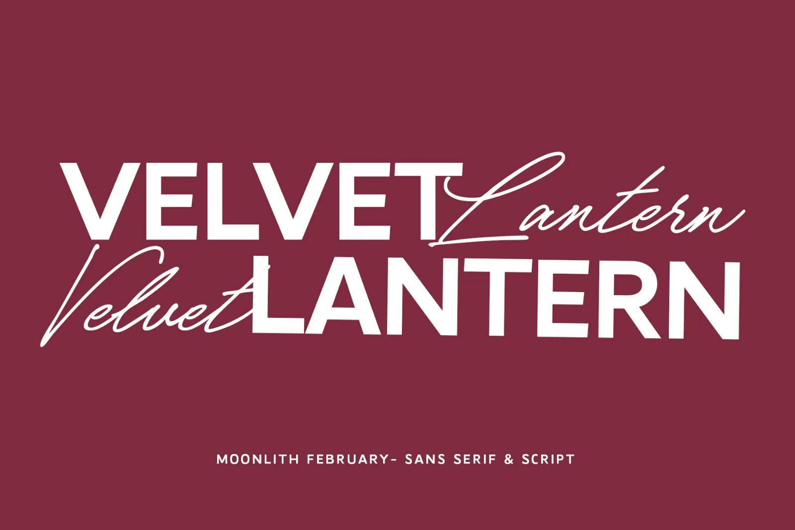 Moonlith February | Elegant Font Duo — image 3