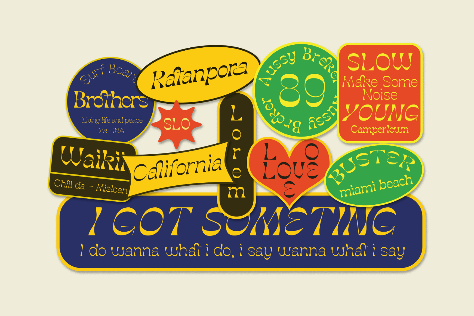 Molex Shoora | Reverse Contrast Font
