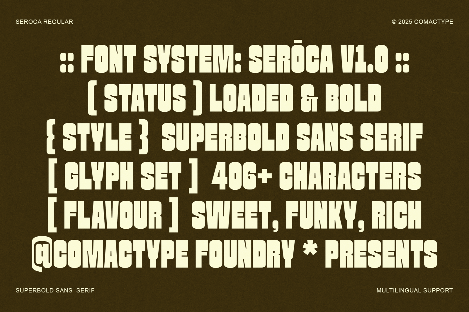 Seroca - A Funky Sans Serif — image 3