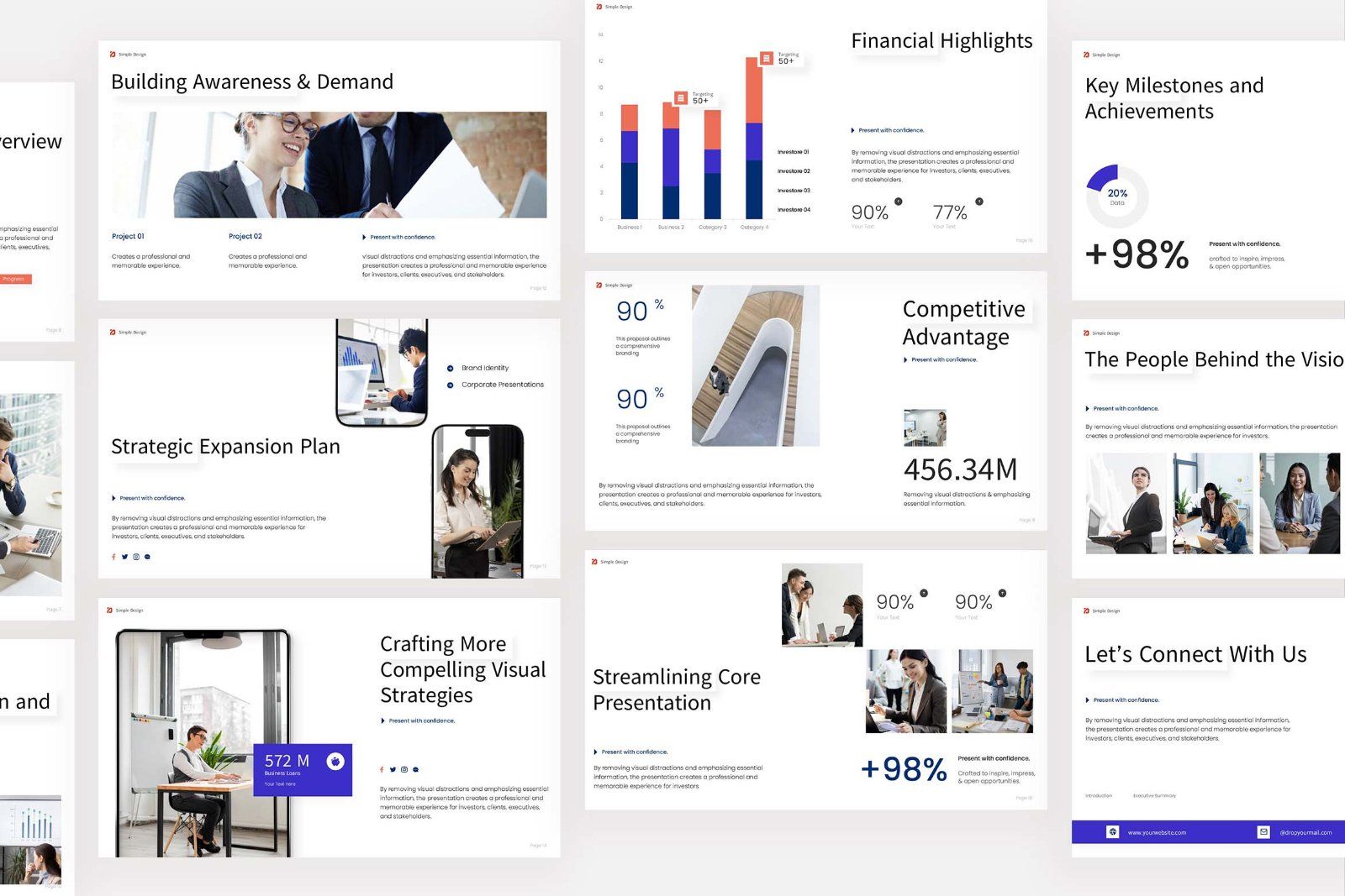 Minimalist Modern Pitch Deck — image 3