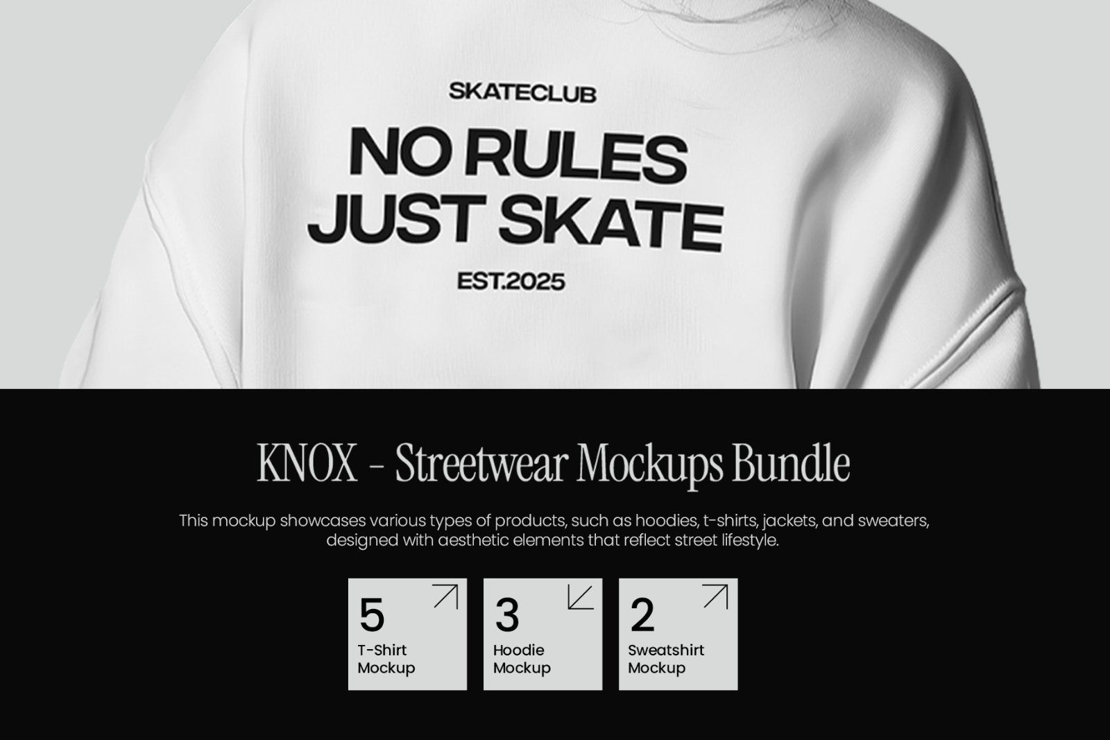 Knox Streetwear Apparel Mockup