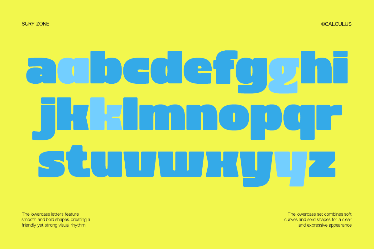 CC Surf Zone - Rounded Bold Display — image 3