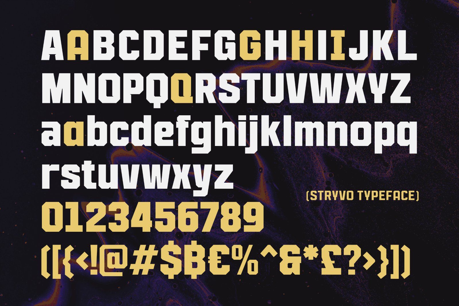 Stryvo Font Family - Sports — image 8