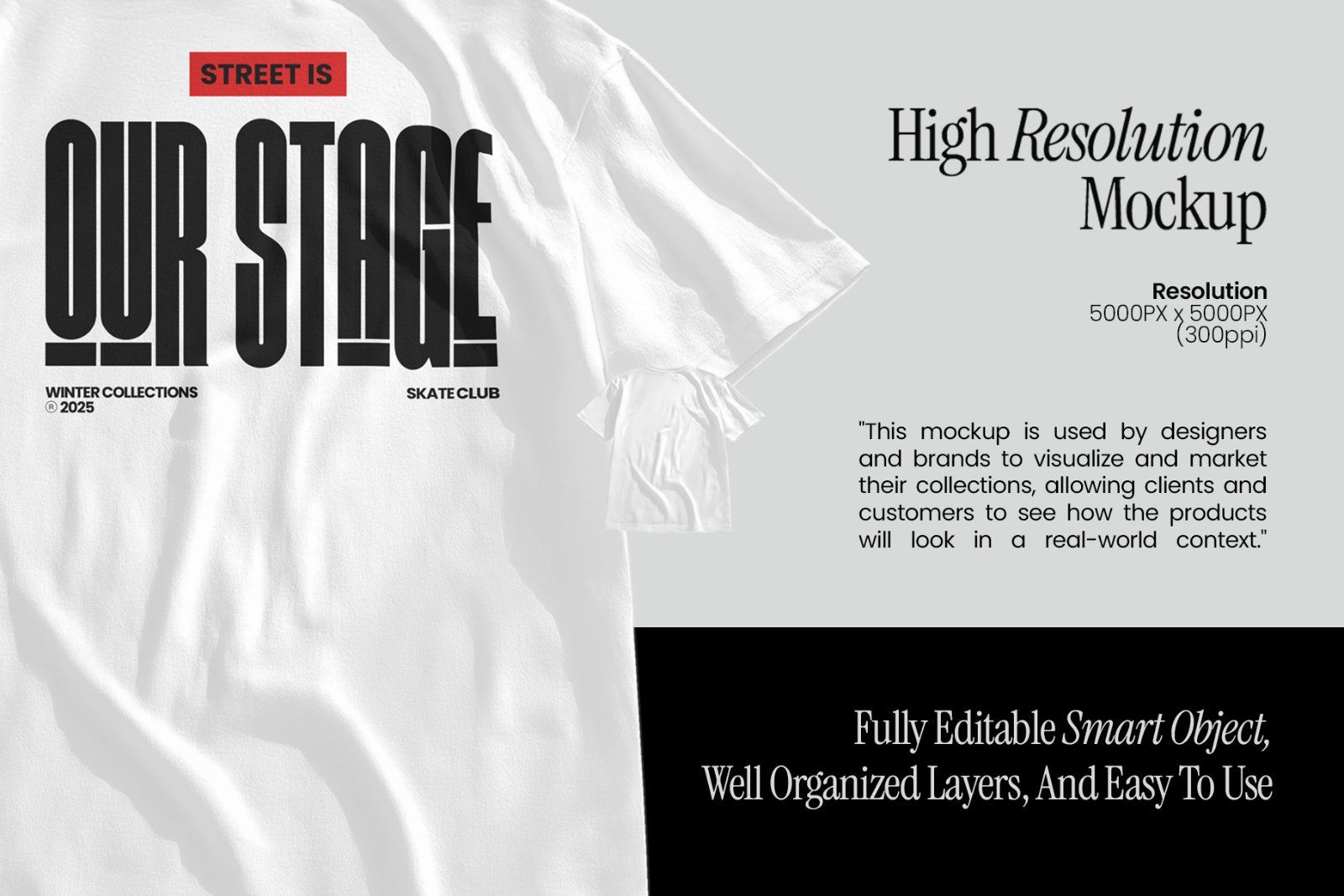 Knox Streetwear Apparel Mockup