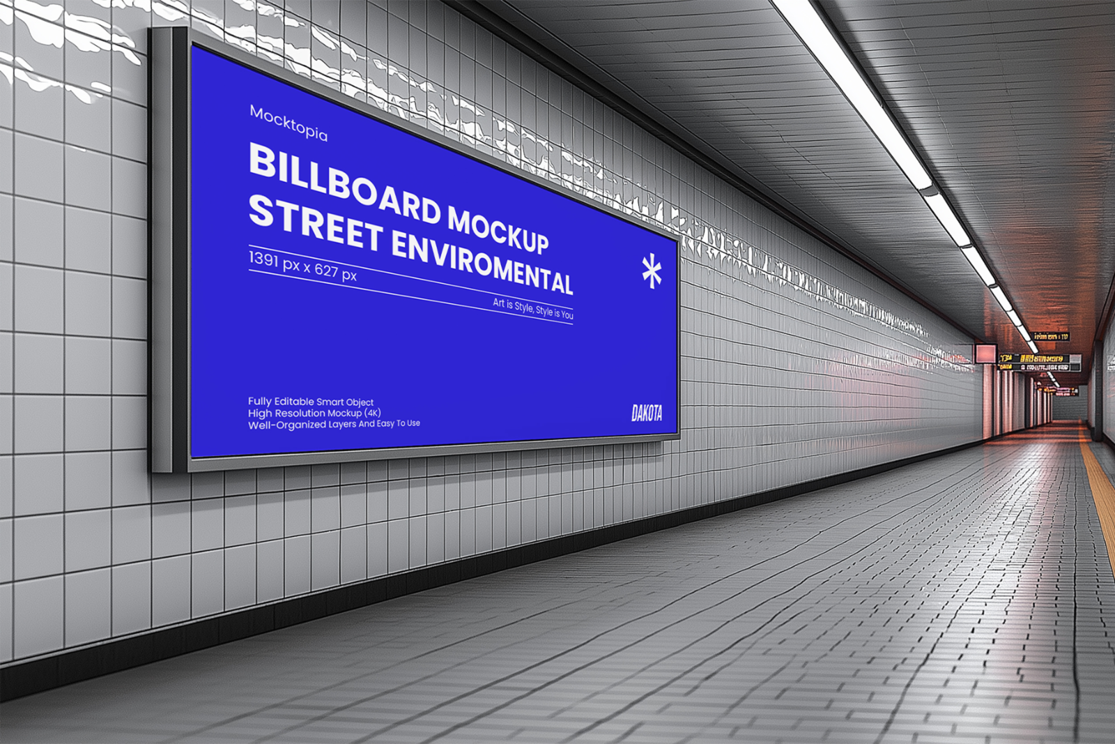Street Environmental Poster Mockups