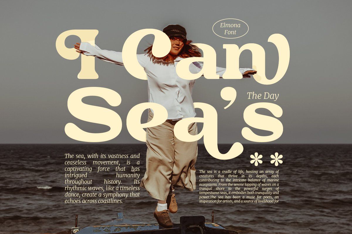 Elmona | Retro Serif Font — image 4