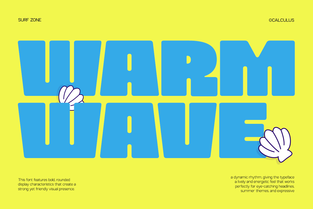 CC Surf Zone - Rounded Bold Display — image 4