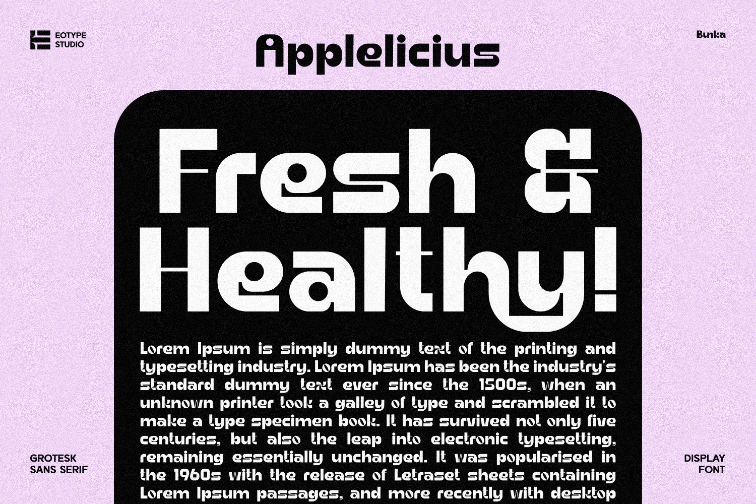 Bunka Font