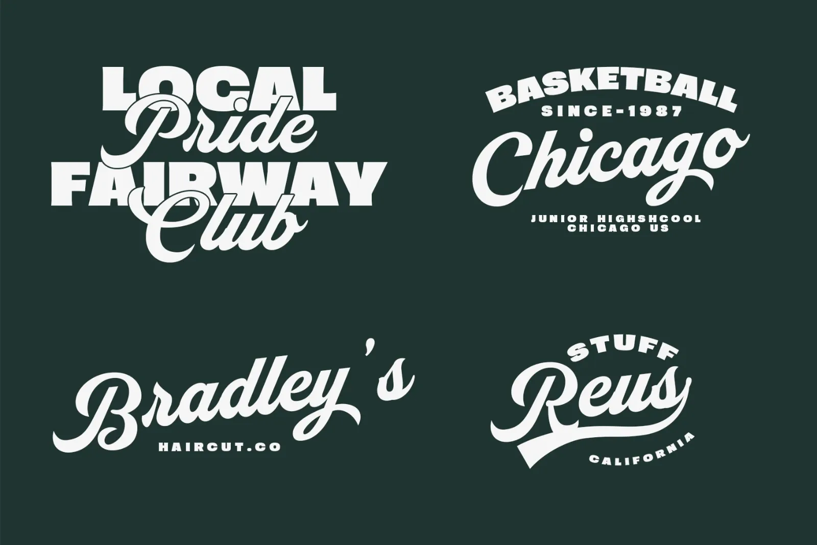 Nineties Party Club | Retro Font Duo — image 4