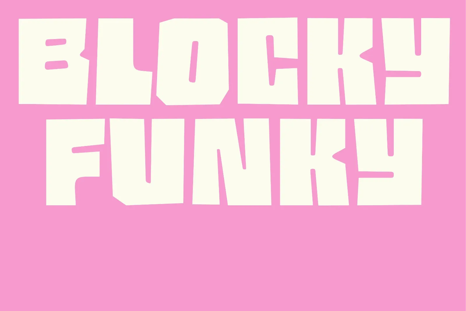 FTS Gimen - Bold Chunky Display Typeface — image 10