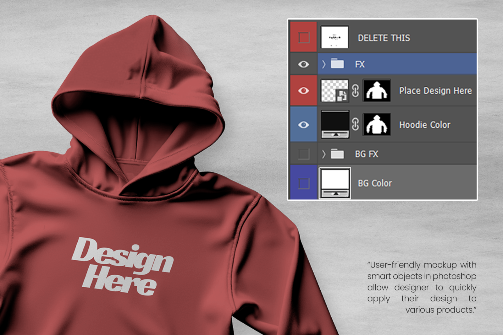 Folk Hoodie Mockup Bundle
