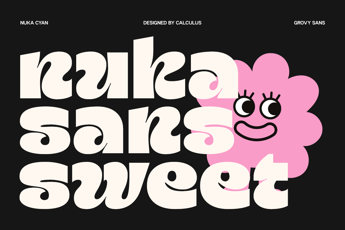 CC Nuka Cyan - Stylish Dsiplay Font — image 4