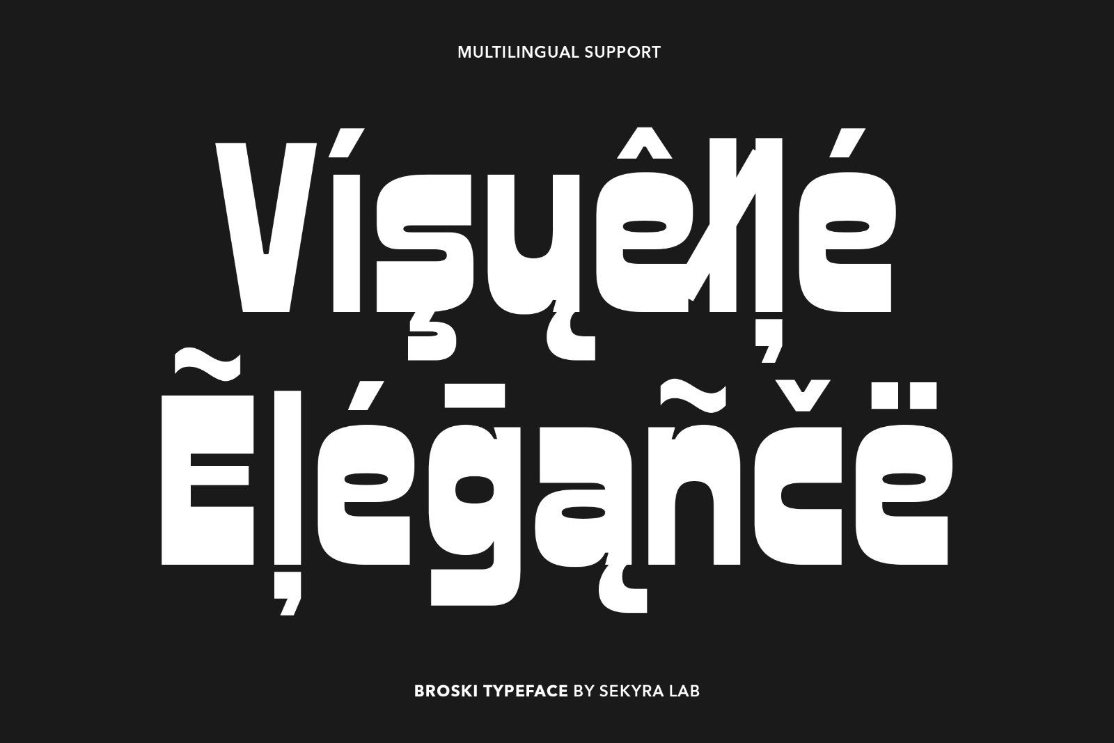 Broski Font - Reverse Contrast Display — image 7