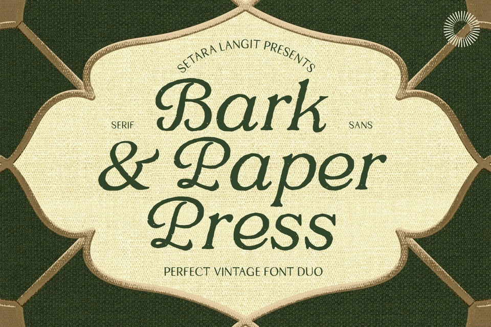 Bark & Paper Press - Heritage