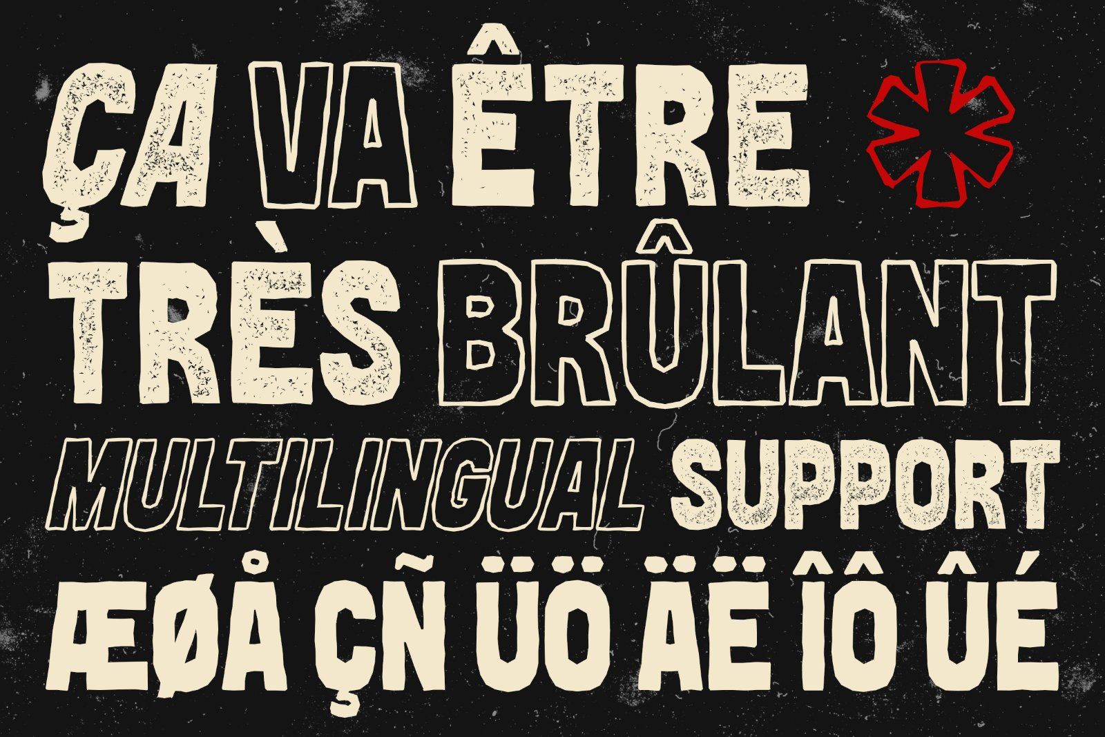 Rougho Font - Rough Distressed — image 7