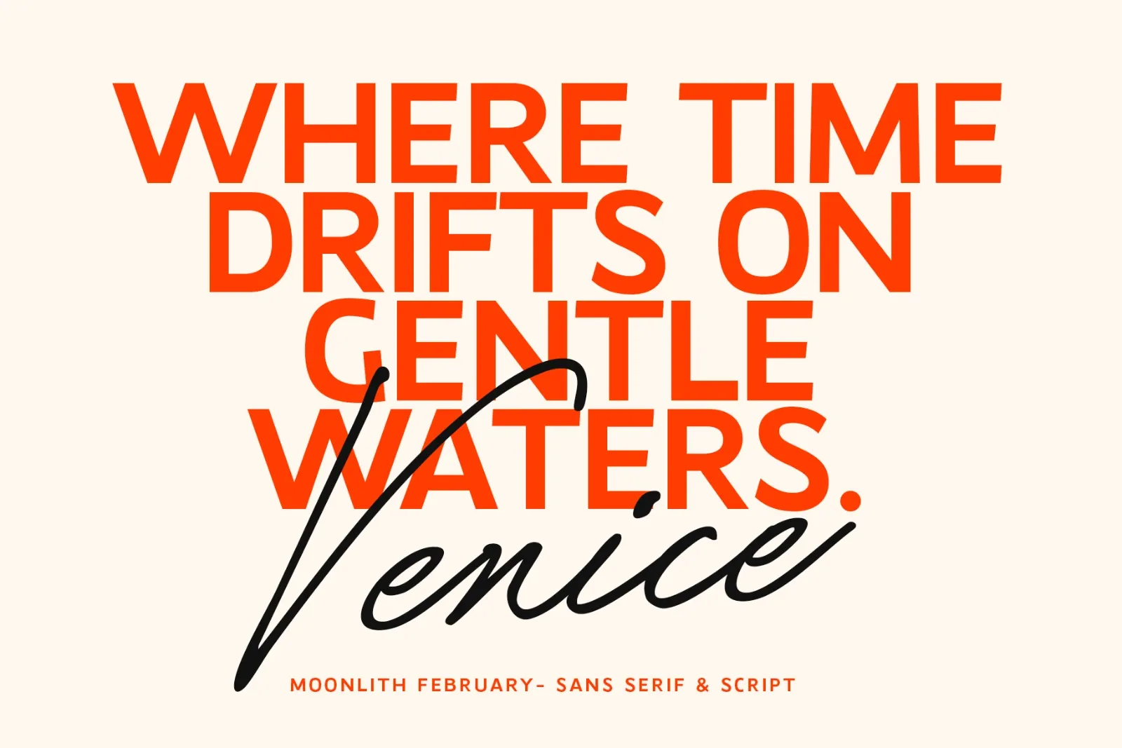 Moonlith February | Elegant Font Duo — image 5