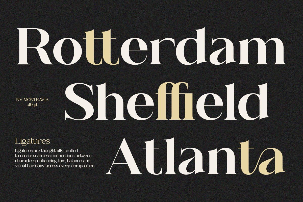 NV Montravia – Elegant Serif Font Family — image 5