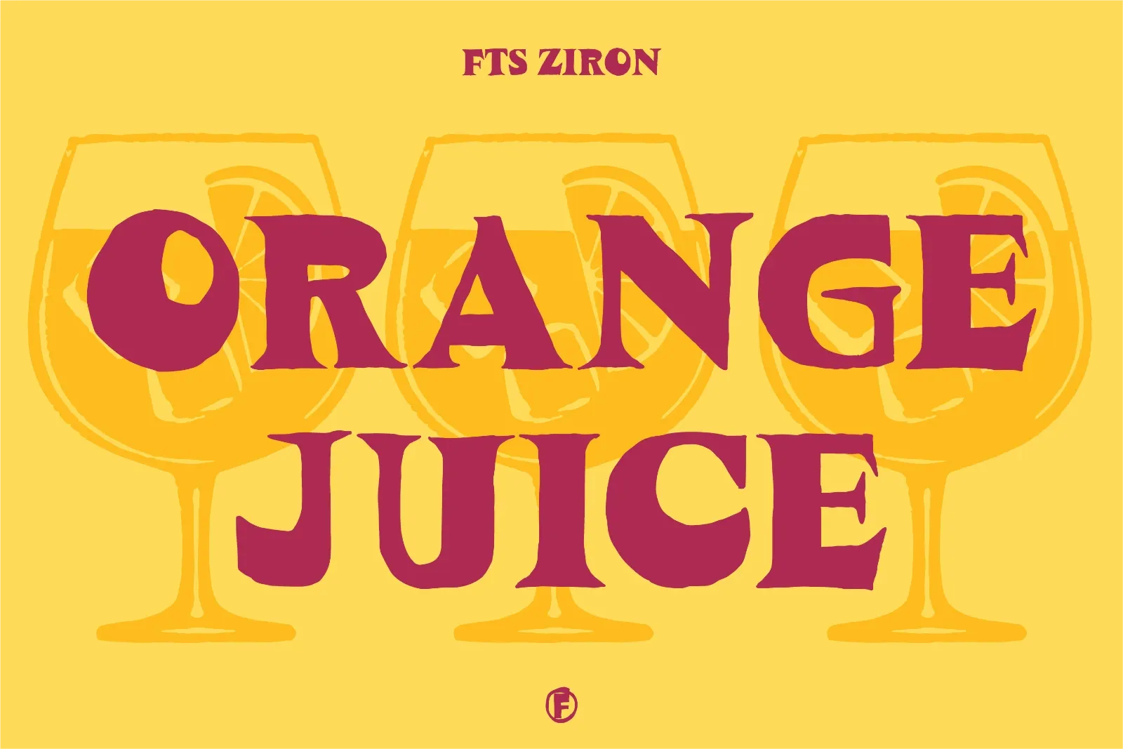 FTS Ziron — Handdrawn Serif Display — image 6