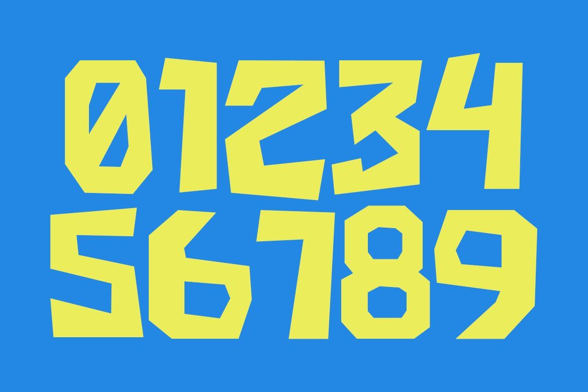 Nek Salma - Playful display font