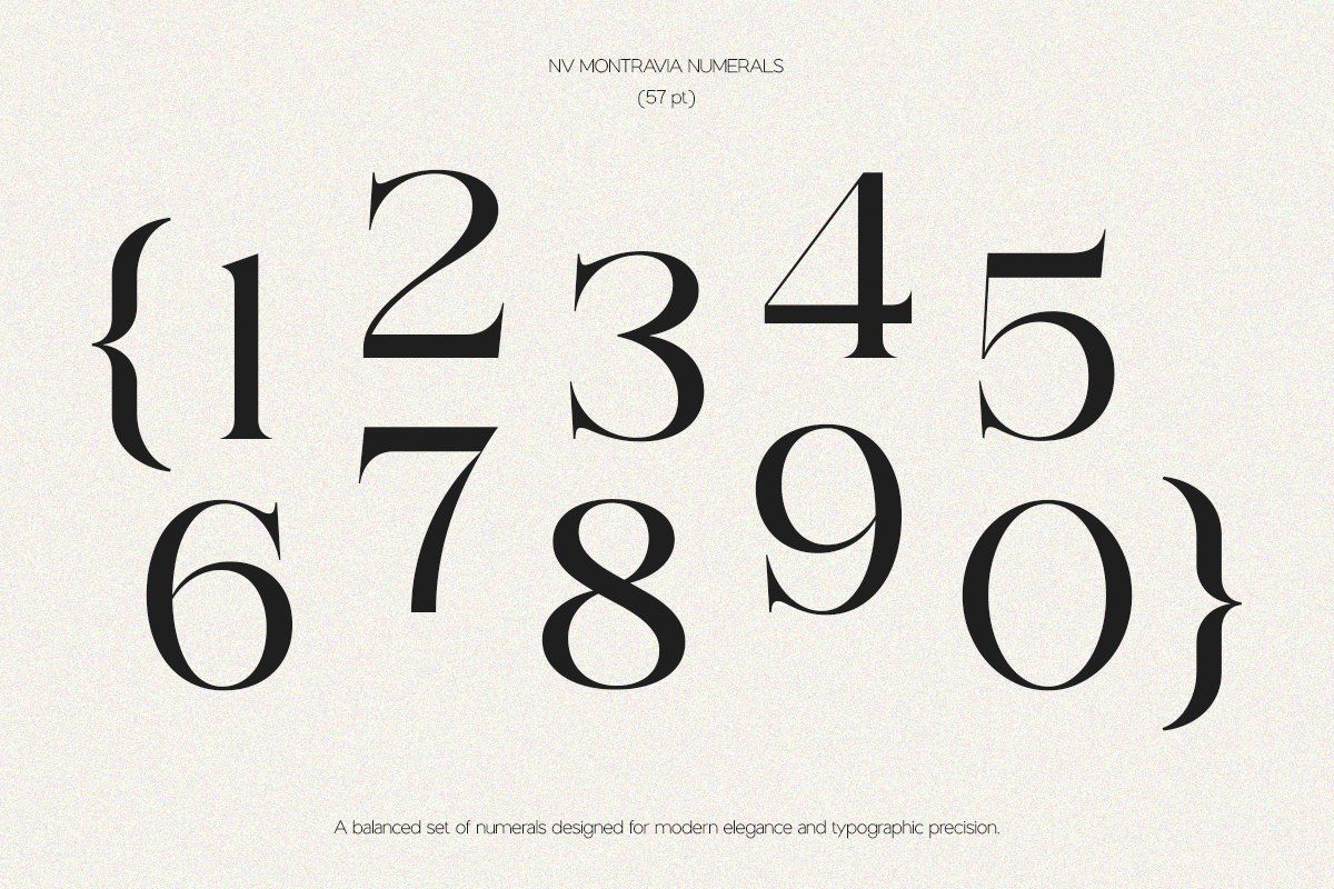 NV Montravia – Elegant Serif Font Family — image 6