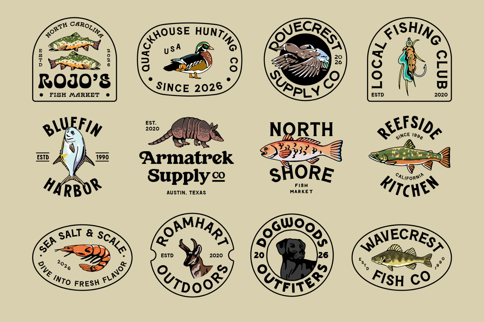 Animal Hunt Badge Collection — image 5