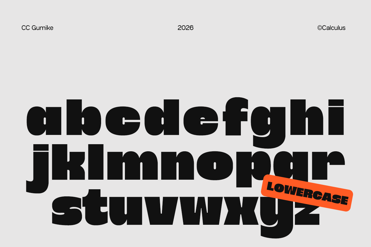 CC Gumike — Bold Display Sans — image 6