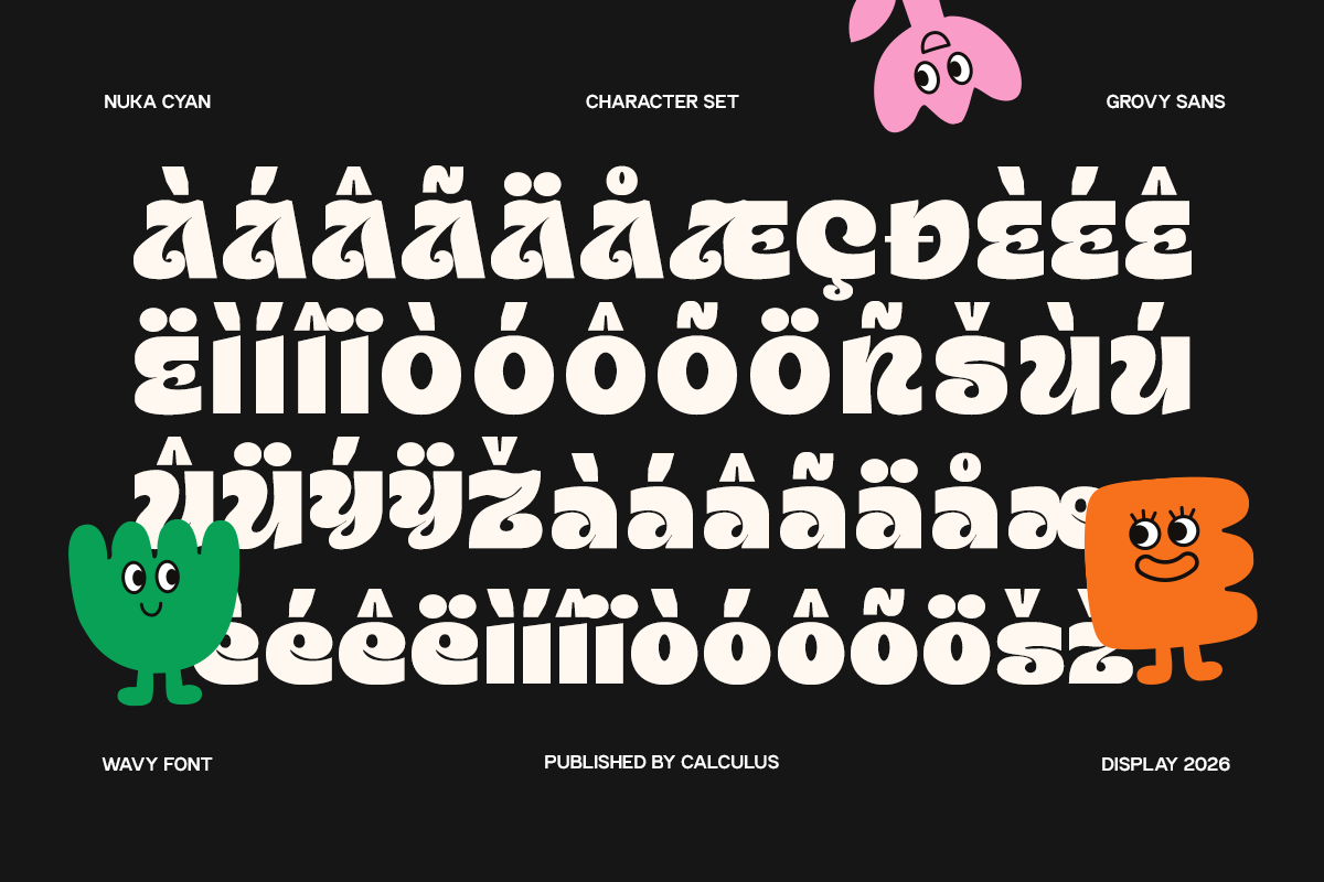 CC Nuka Cyan - Stylish Dsiplay Font — image 6