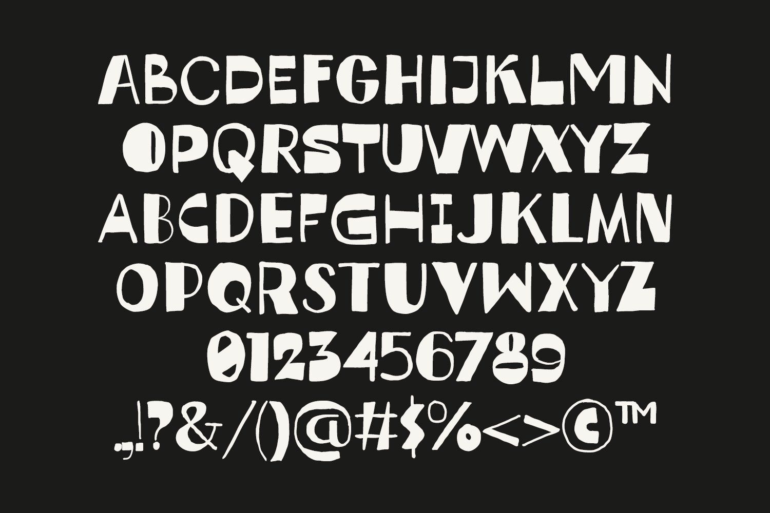 FTS Miggest - Raw Cut Display Typeface — image 6