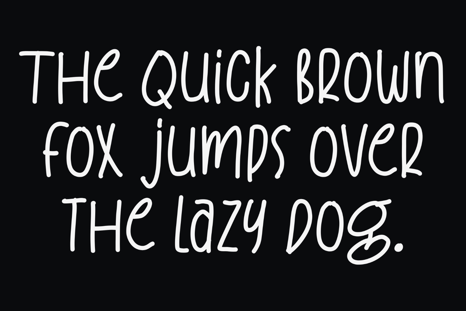 Boges Hand Playful Display Typeface — image 6