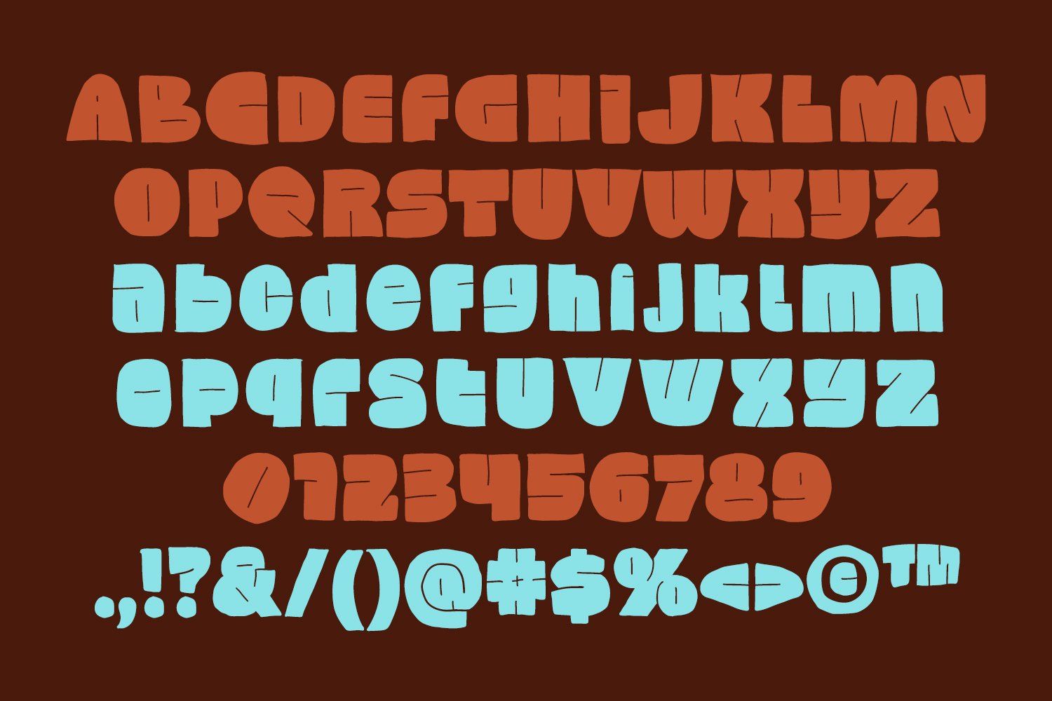 FTS Puffko - Chunky Display Typeface — image 6