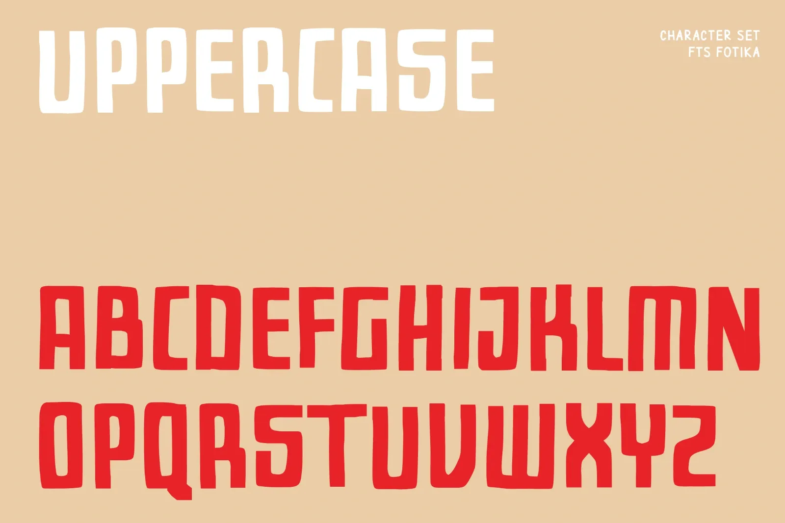 FTS Fotika - Raw Condensed Display Typeface — image 6