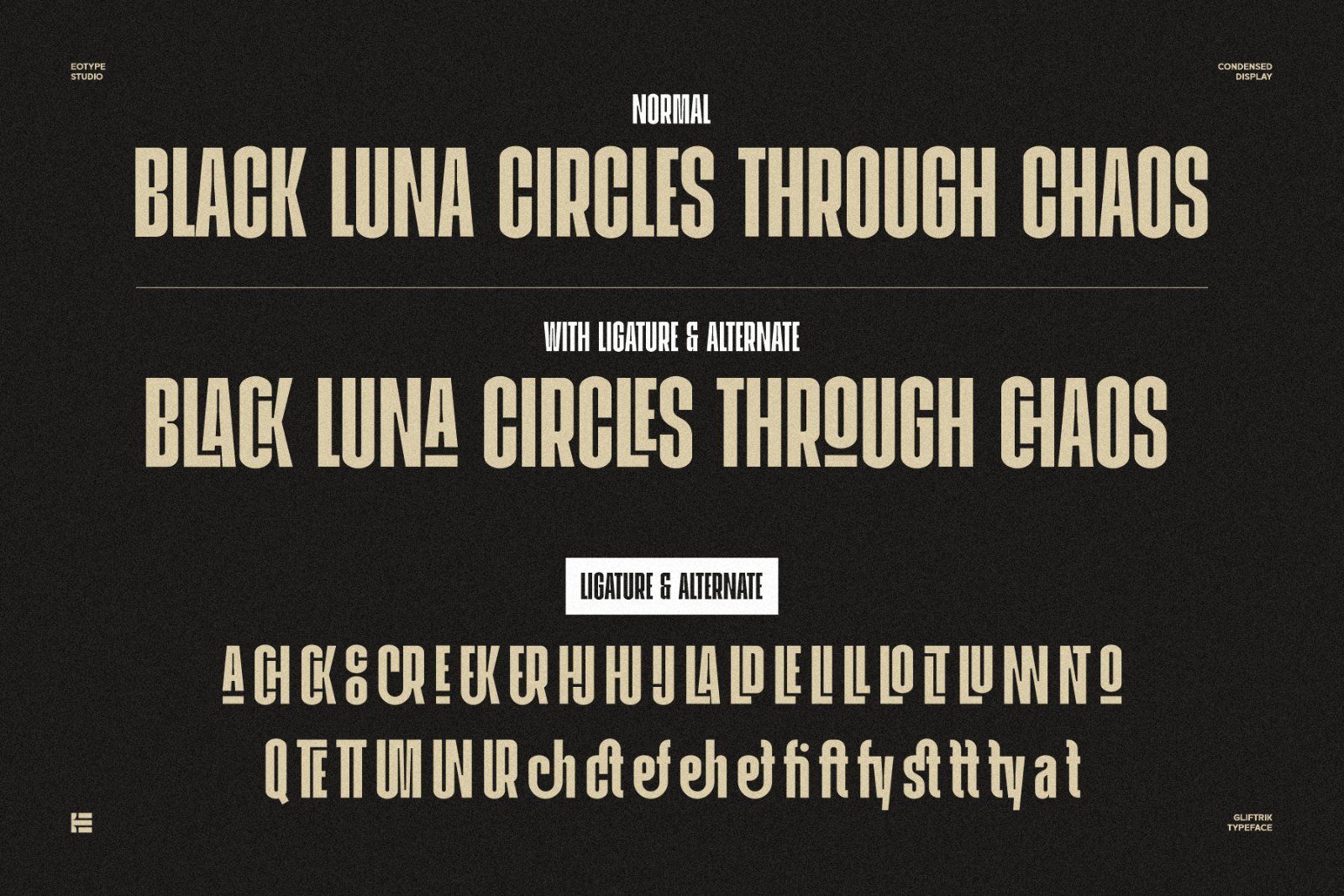 Gliftrik Font