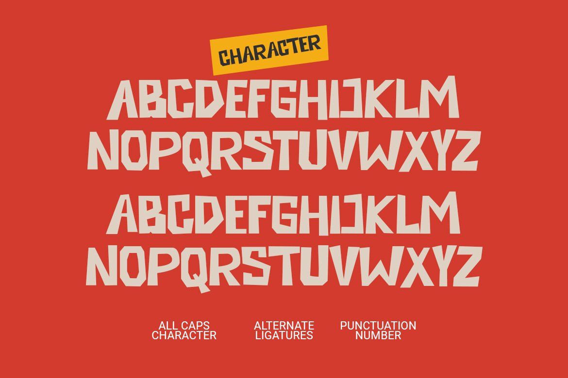 Nek Salma - Playful display font