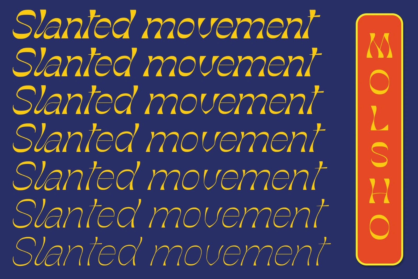 Molex Shoora | Reverse Contrast Font — image 8