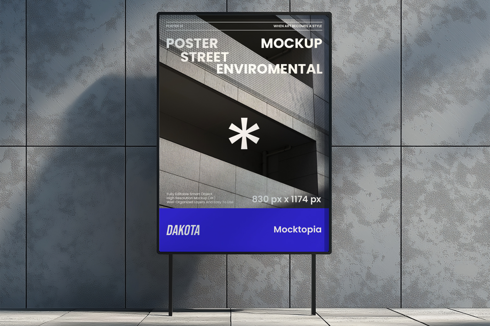 Street Environmental Poster Mockups
